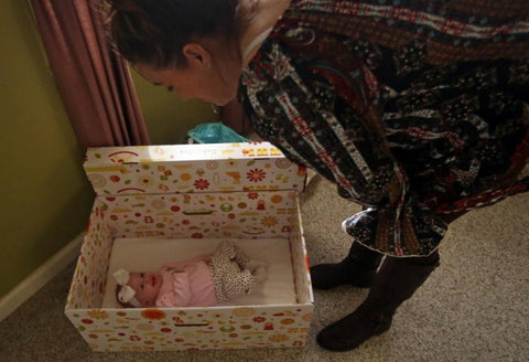 Can gift sleeping boxes reduce Ohio baby deaths?