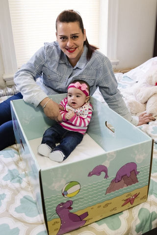 Cardboard Boxes as Cribs? Safety Sleep Program Expands