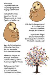 Designer Onesies 2-pk: Sloths + Trees