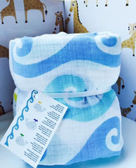 Natural Muslin Swaddle 2-pk