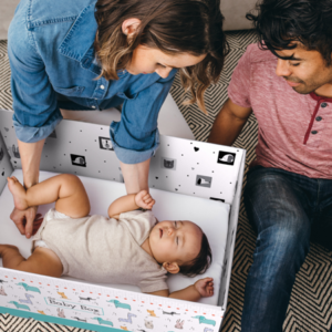 how it works pic of baby in babybox